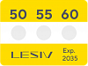 Термоиндикатор L-MARK 3T 50-55-60 желтый