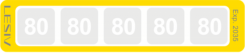 Термоиндикатор L-MARK PRO XL80